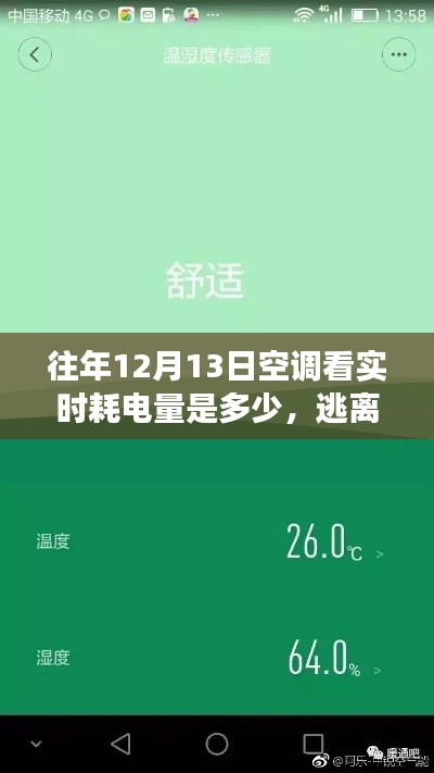 空调耗电量揭秘之旅,探寻自然美景与内心宁静的逃离之旅