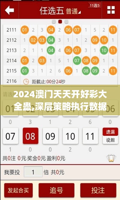 2024澳门天天开好彩大全蛊,深层策略执行数据_ios3.836