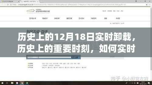 初学者视角详解,历史上的重要时刻与实时卸载软件的详细步骤指南