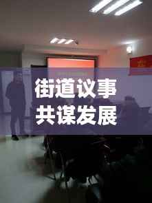 街道议事共谋发展,共建美好社区,携手共创未来