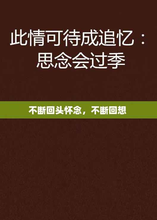 不断回头怀念,不断回想