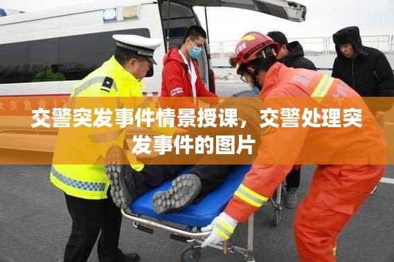 交警突发事件情景授课,交警处理突发事件的图片