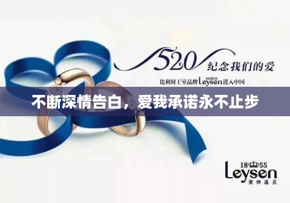 不断深情告白,爱我承诺永不止步