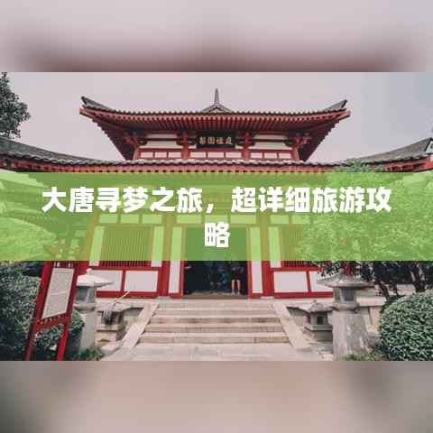 大唐寻梦之旅，超详细旅游攻略